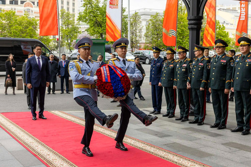 Монгол Улсын Ерөнхийлөгч У.Хүрэлсүх ОХУ-д суралцаж буй сонсогчидтой уулзлаа
